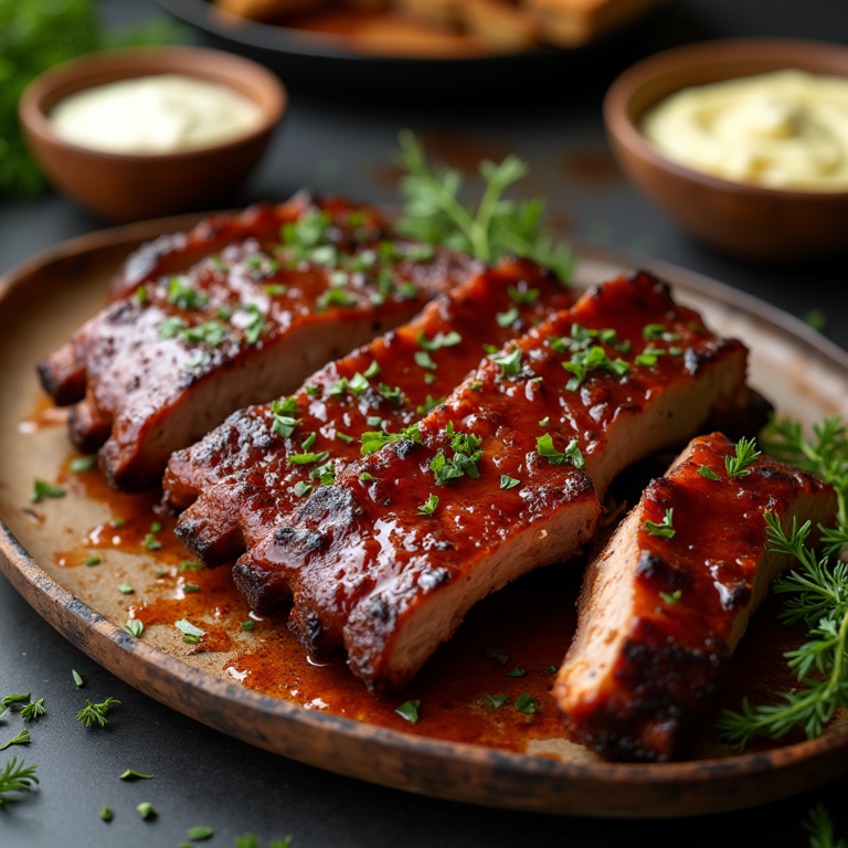 Grilled Beef Ribs