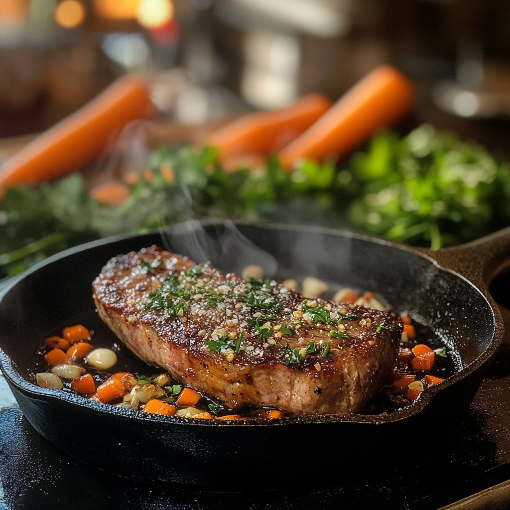 Beef Top Round Steak Recipe Tender, Juicy, Easy in 3 Steps