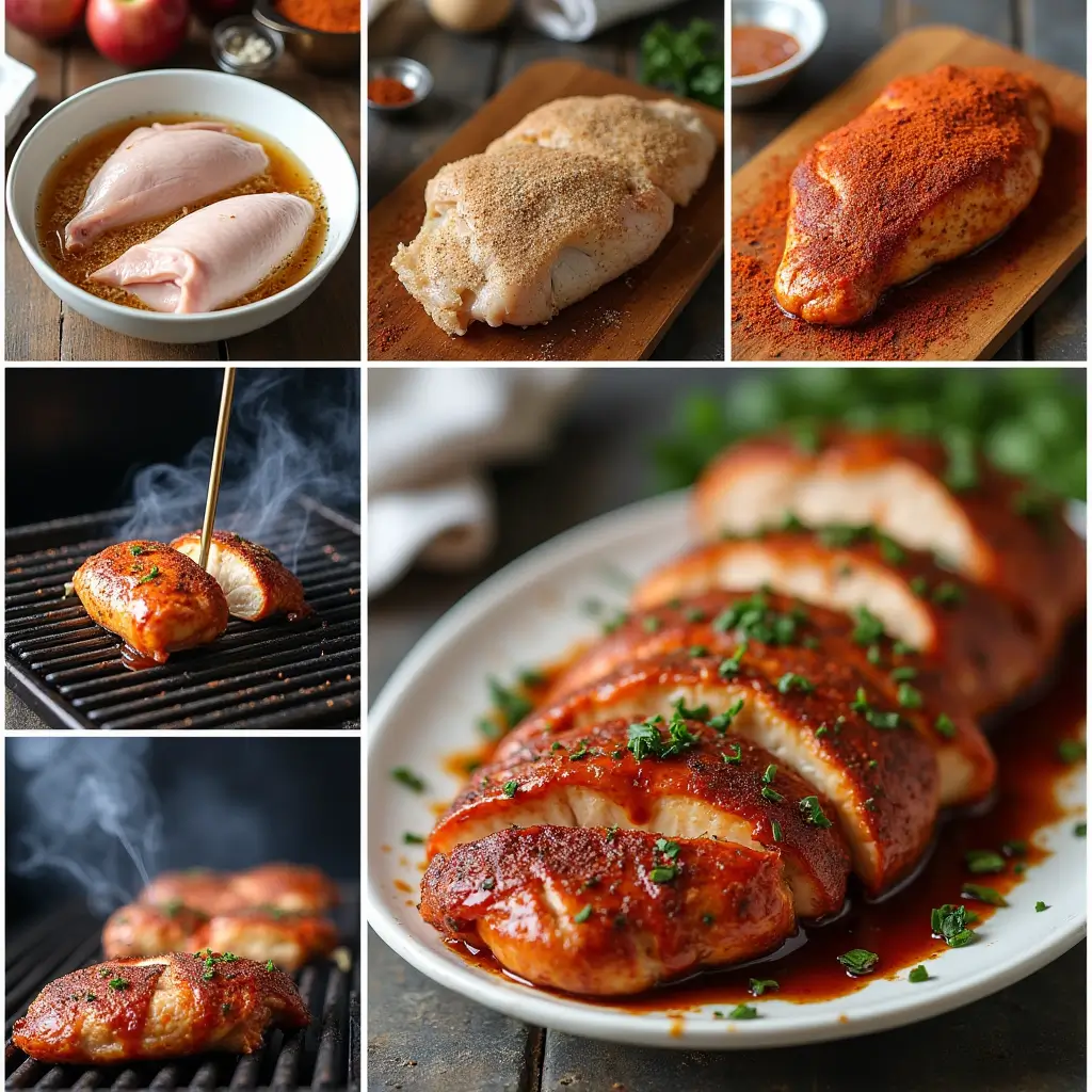 smoked chicken breast recipe