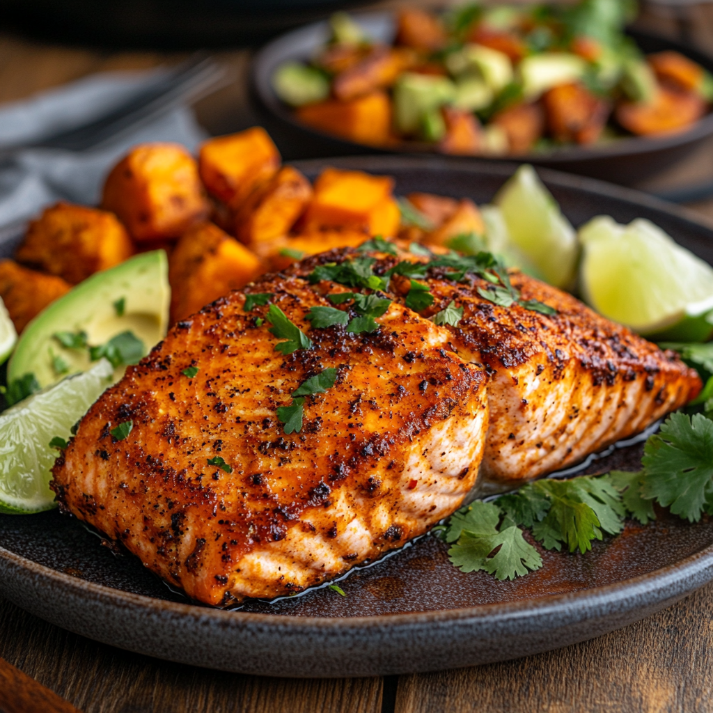 jerk salmon recipe air fryer