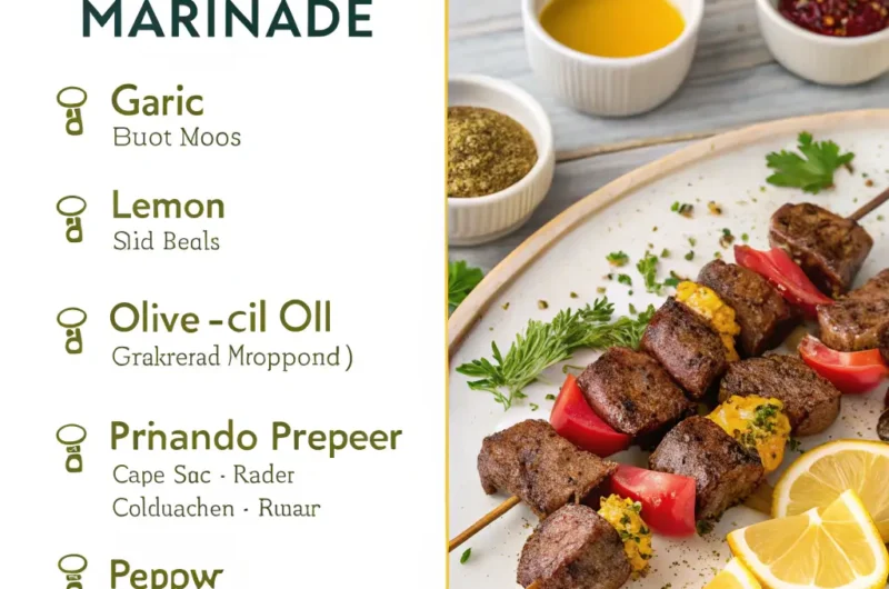 The Perfect Simple Beef Kabob Marinade