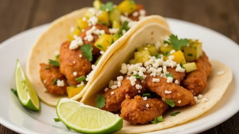 Honey Chipotle Chicken Tacos