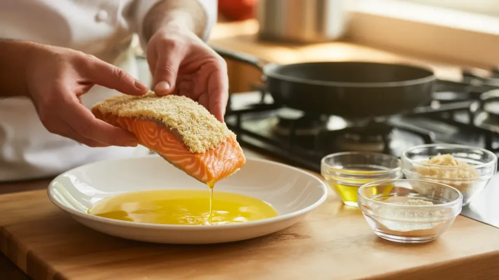 Step-by-Step Bang Bang Salmon recipe