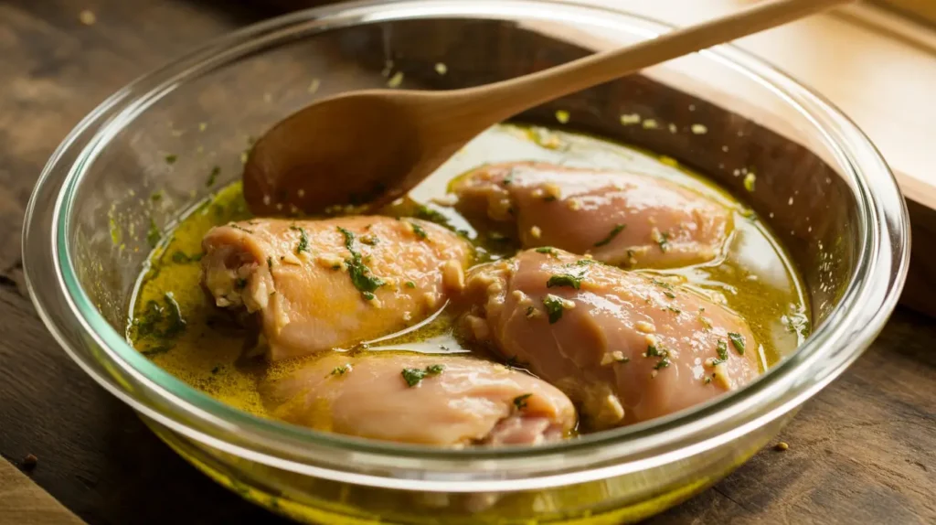 Hawaiian Chicken Sheet Pan Recipe Mediterranean Diet, imagine a beautifully roasted tray filled with golden-brown chicken, caramelized pineapple chunks, and vibrant Mediterranean vegetables like bell peppers and zucchini. Scattered olives add a deep contrast, while fresh herbs like parsley or cilantro bring a pop of color. A light drizzle of lime juice glistens across the dish, enhancing its tropical appeal.