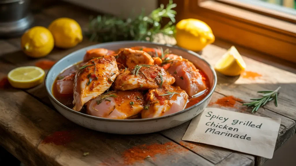 Spicy Grilled Chicken Marinade Recipe: Why Try It? 3 The best Spicy Grilled Chicken Marinade Recipe Ingredients